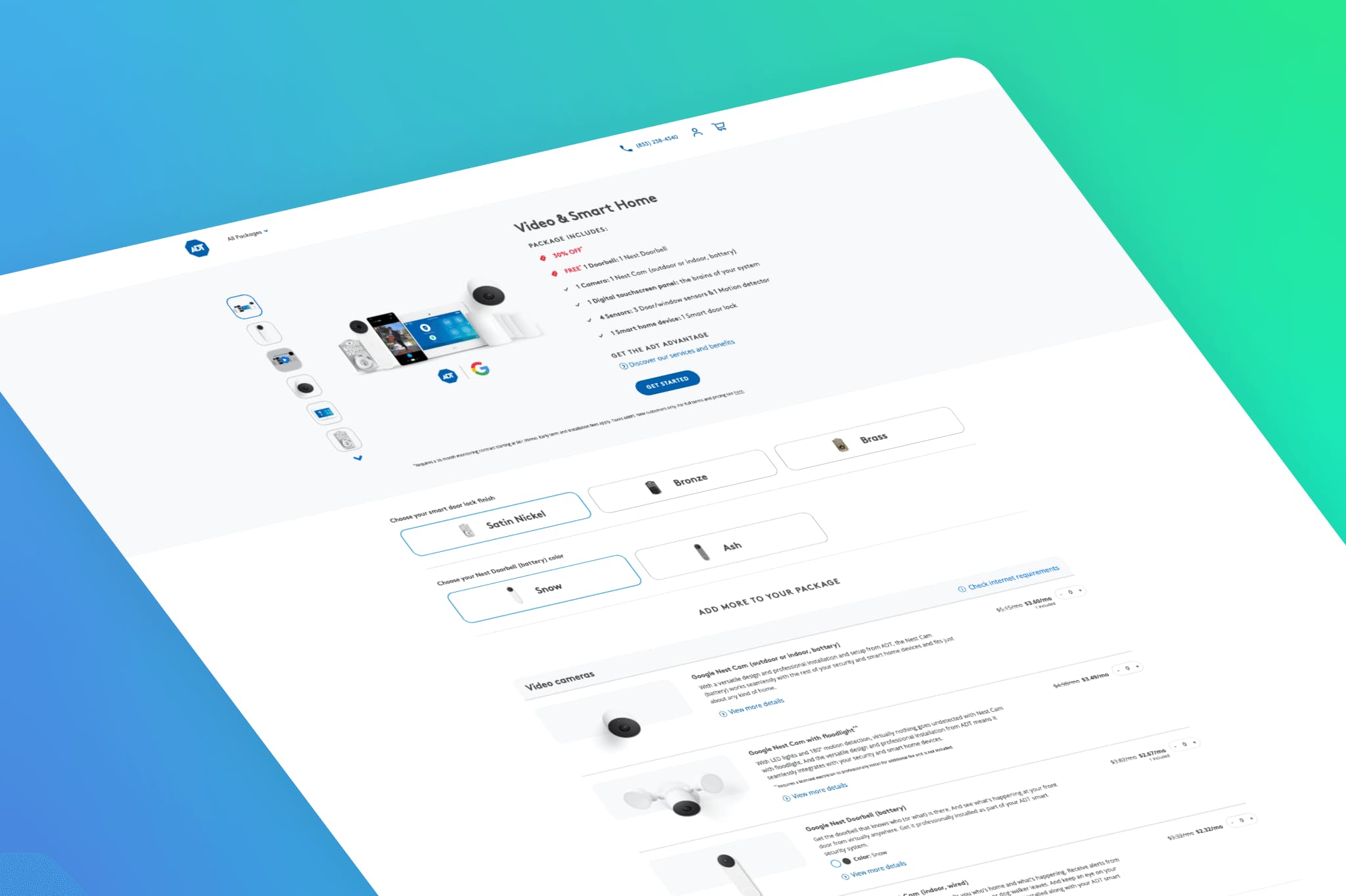 ADT E-commerce PDP Optimization preview image